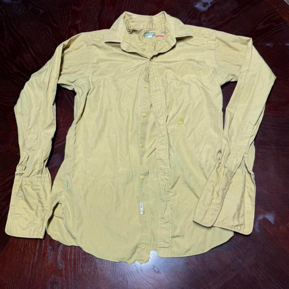 oleg cassini long sleeve button-up